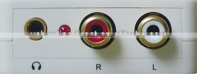 Digital audio to analog audio converter