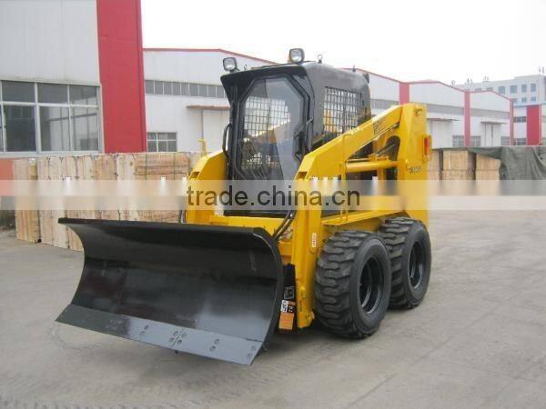 Hydraulic Joystick Super Monkey Brand JC65 Mini Skid Steer 900kg Skid Steer Tires 12x16.5