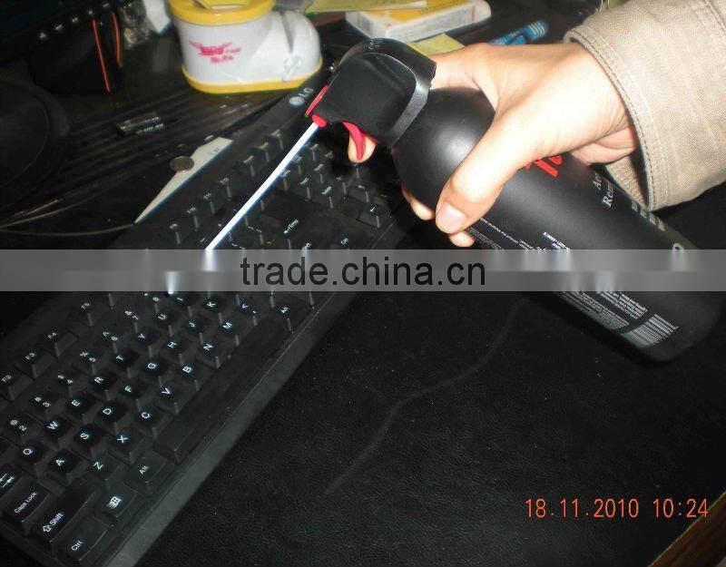 canned aerosol spray air dustert for electronics