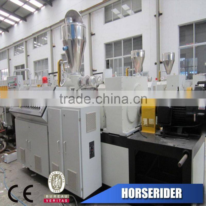 ppr LDPE HDPE heating pipe extrusion line/ppr pp LDPE HDPE heating plastic tube stock machinery