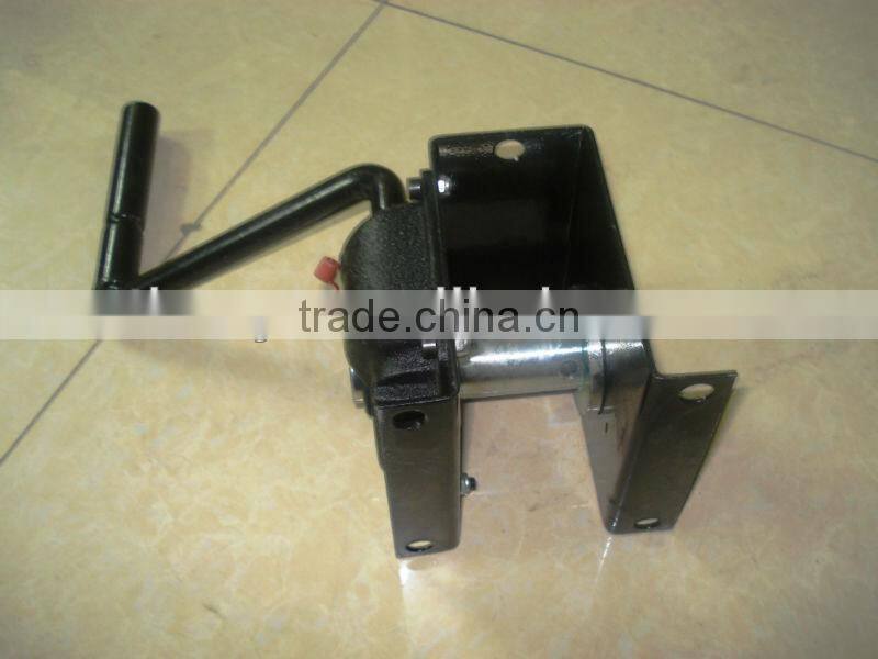 Semi Trailer spare tire carrier