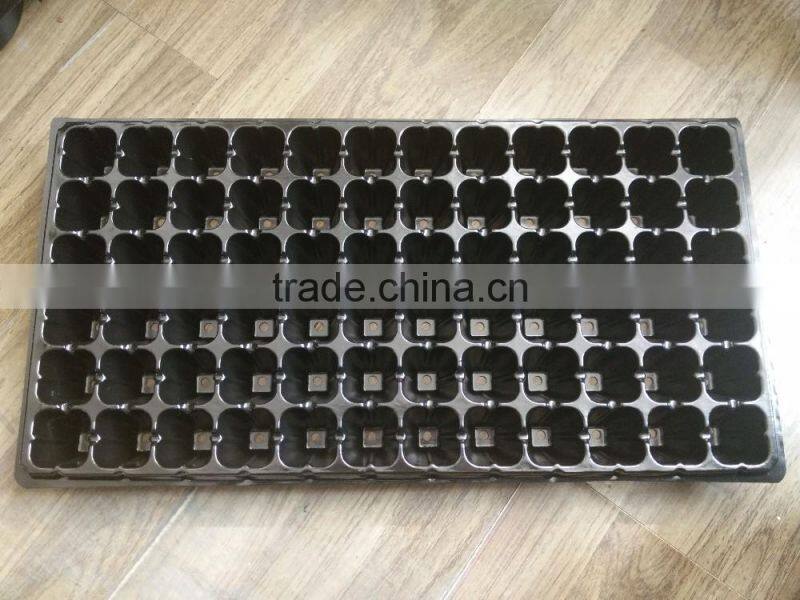 72 cell PS plastic seed starting trays, 540*280*50mm