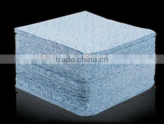 nonwoven wiper for industrial purpose