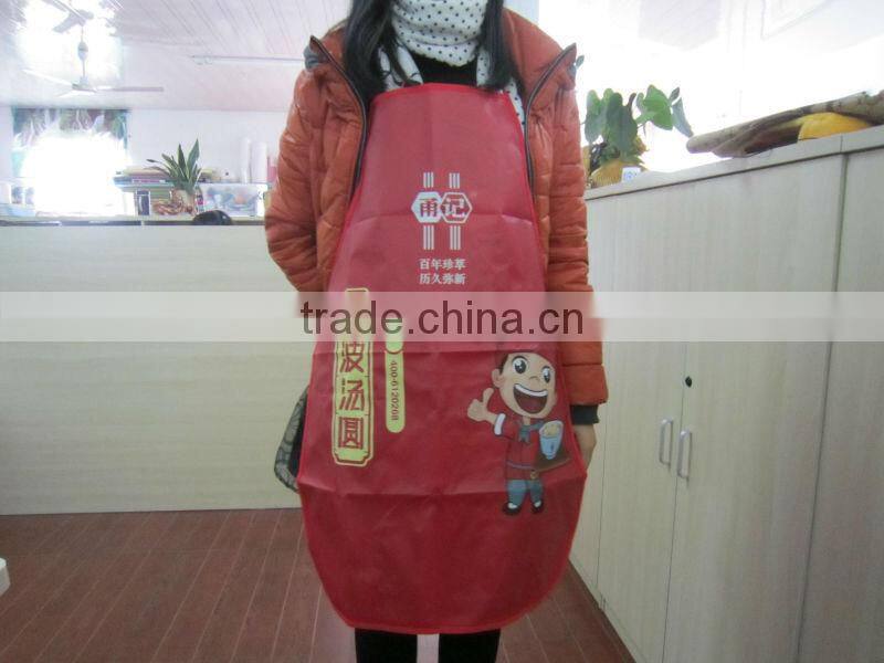 Disposable apron for sale/ advertise use apron