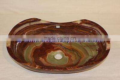 PRECIOUS GOOD QUALITY MULTI RED ONYX SINKS BASINS COLLECTION