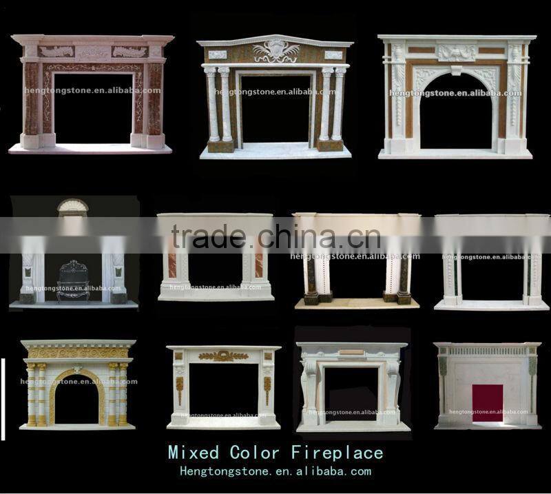 Gas Marble Fireplace Frame Hot Sale