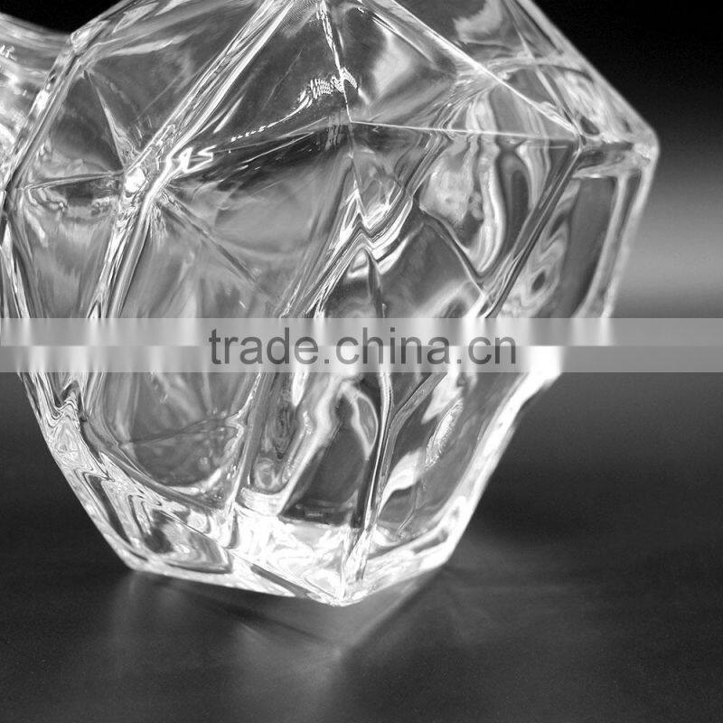 500ml Crystal Clear Liquor Bottle, High Quality Glass Bottle wholesale for Vodka