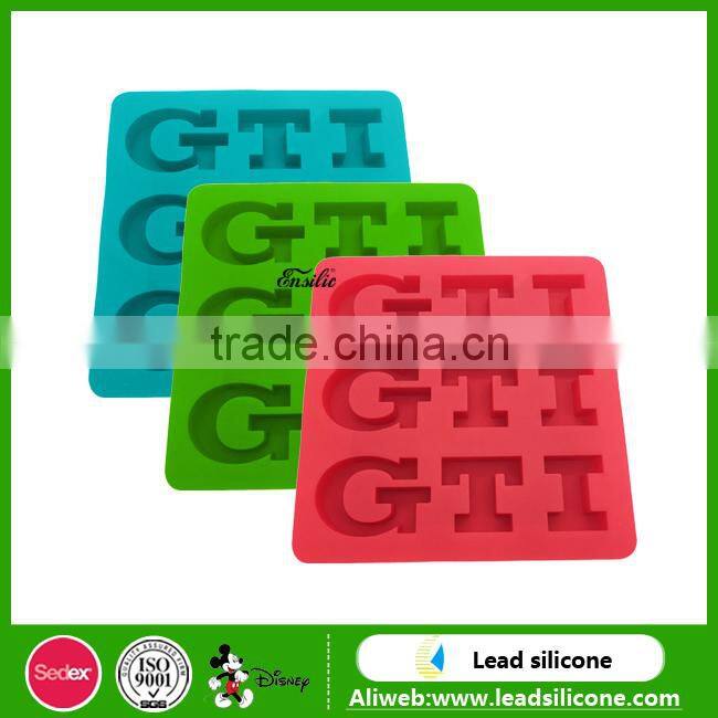 Existing Molud New Arriva Word Shape Silicone Ice Cube Tray