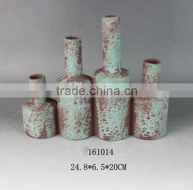 China made antique glazed cone ceramic vases