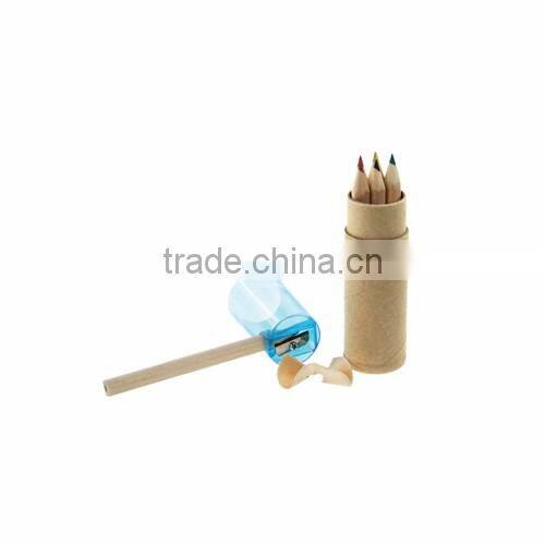 Coloured Sharpened Wooden Standard Pencil ,6 pcs