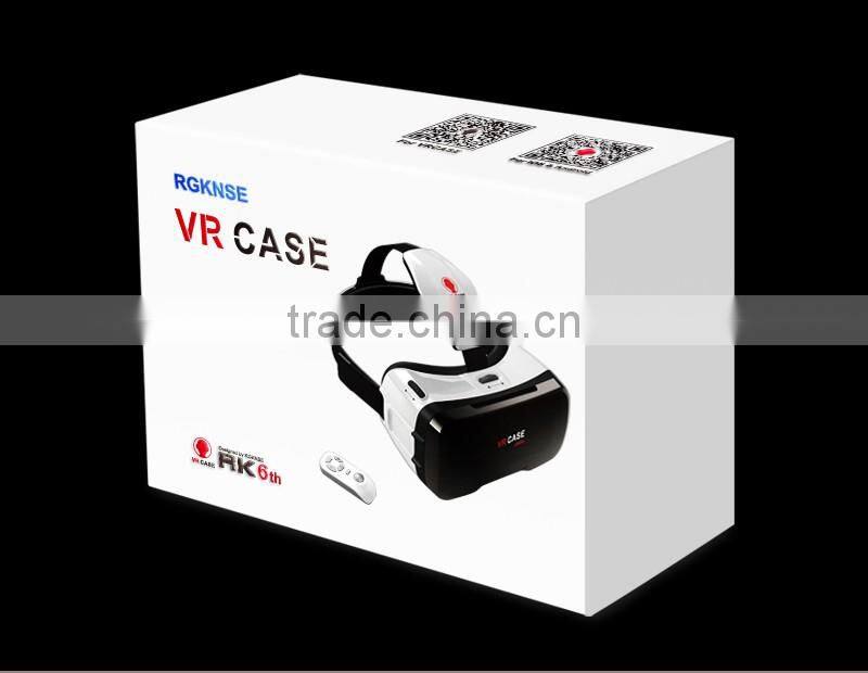 2016 Professional Design VR CASE 6th Generation VR Headset 3D Glasses For Smart Phone