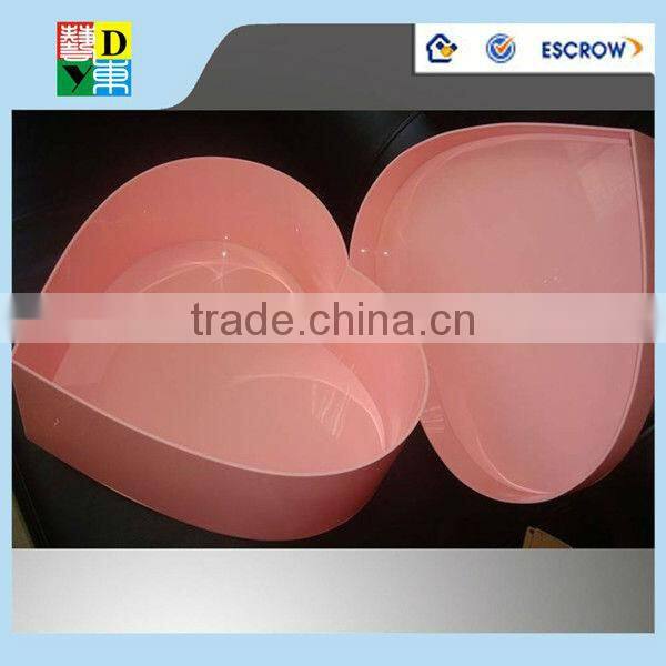 2015 modern customized Acrylic wall mounted storage box/custom printed acrylic free stand storage box for jewelry made in China