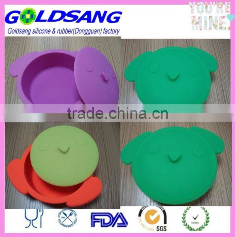 Silicone Travel Feeding Bowl Cute Dog Pet bowl