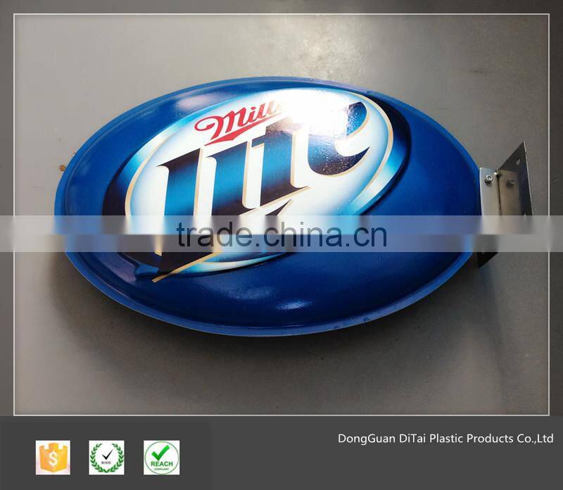 vacuum formed advertising light box,plastic light box