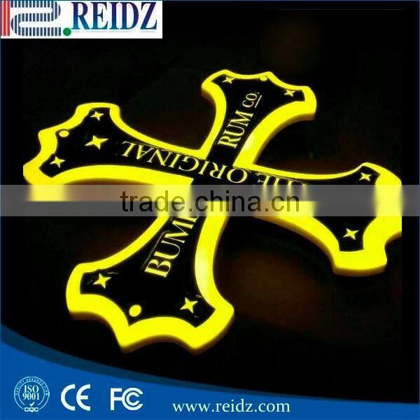 Factory custom made advertising equipment products illuminated advertising logo sign