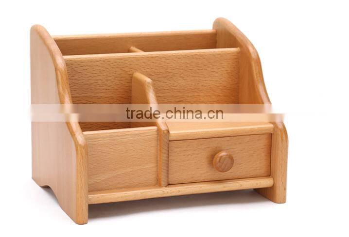 The most creative popular wood storage box pen holder