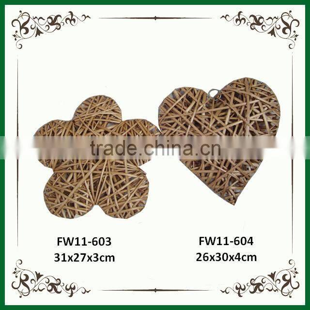 Handmade decoration crafts with willow branches