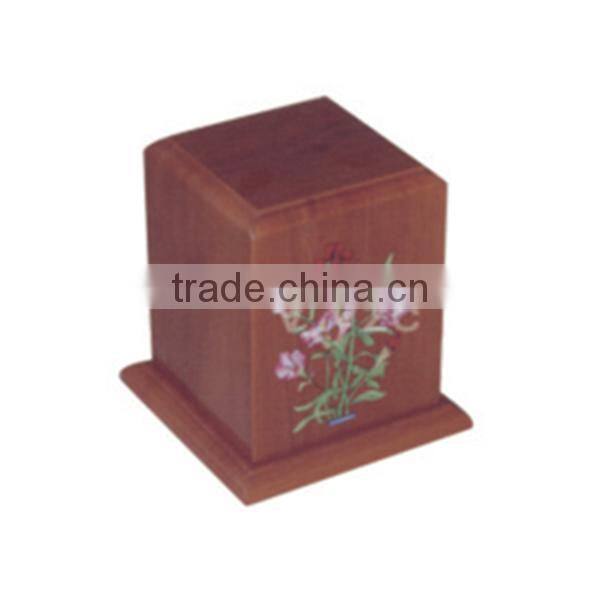 Funeral product chinese supplier wooden urns for ashes