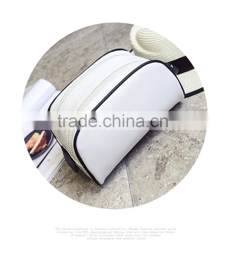 Beautiful design ladies women make-up bag PU toiletry bag