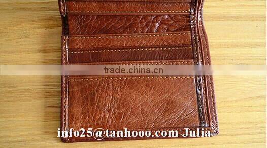 High quality genuine leather wallet/ travel wallet/men wallet