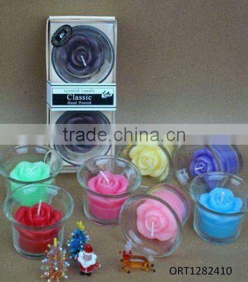 high quality glass candle holder