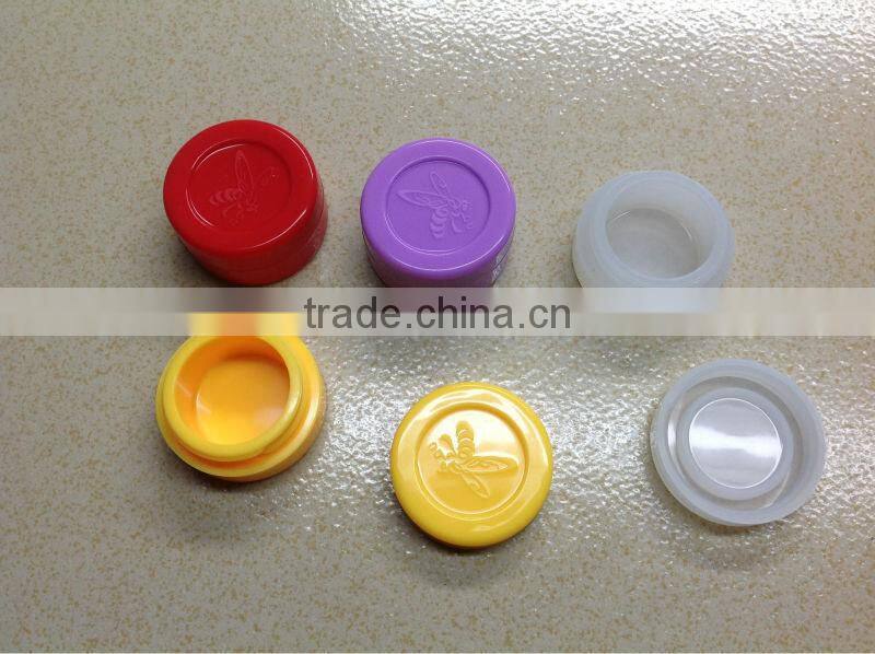 wholesale container silicone jars or wax oil extract|Silicone non-stick container|silicone small container