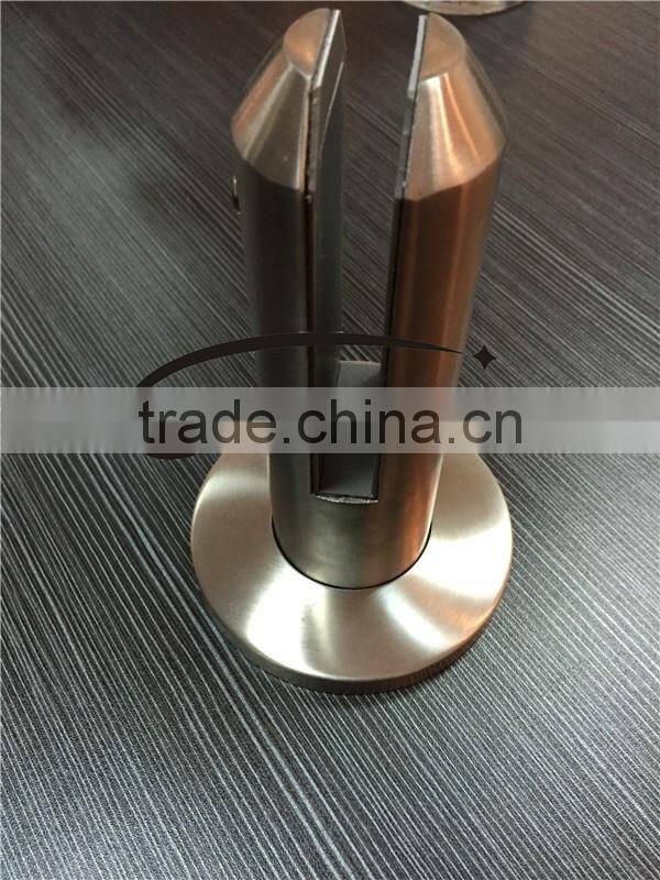 JINXIN stainless steel spigot glass clamp For Swimming pool glass panels