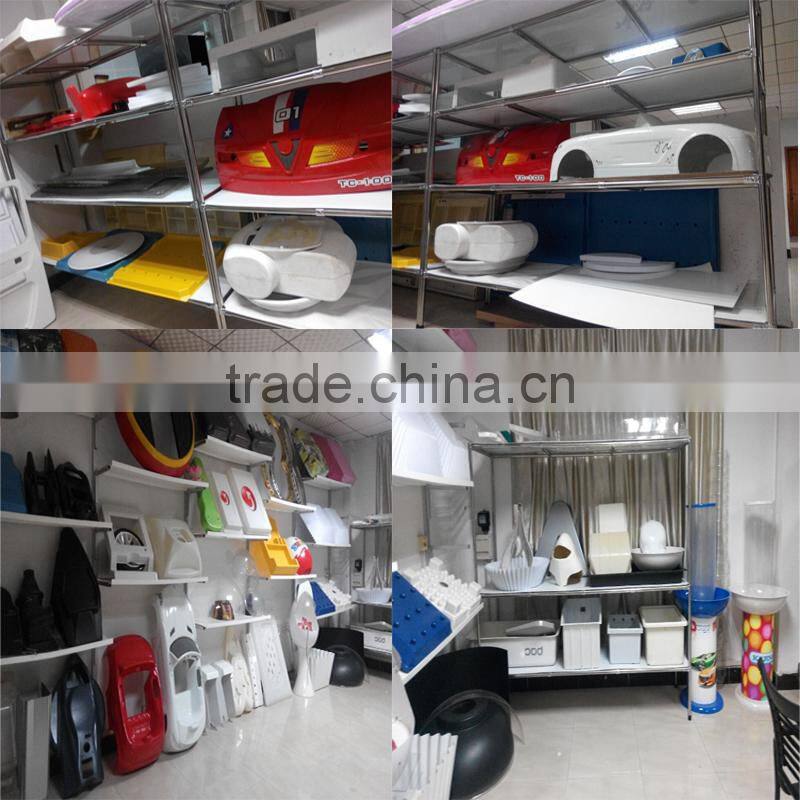 accept custom-made hard thermoformed large plastic tray
