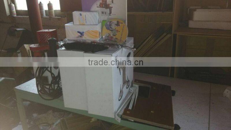 Portable Edge Banding Machine Model III with Hot melt adhesive pot volume 160ml and Pre-heating time about 10 Min