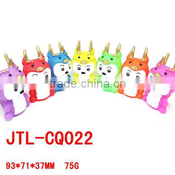 PVC Plastic Pig Coin Bank