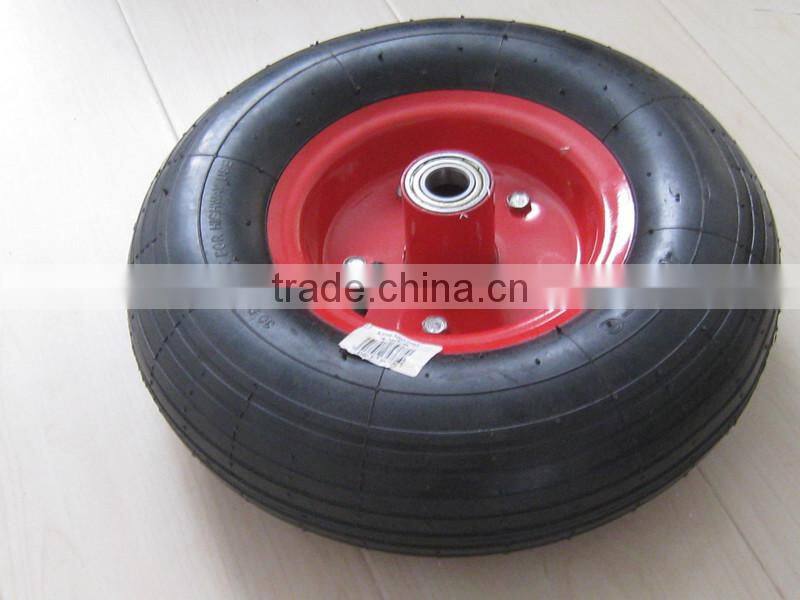 china heavy duty hand truck rubber wheel