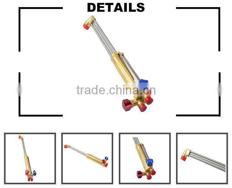 UWELD UW-1210 Ningbo Premium brass handle 18/90 18" gas cutting torch welding oxygen acetylene propane