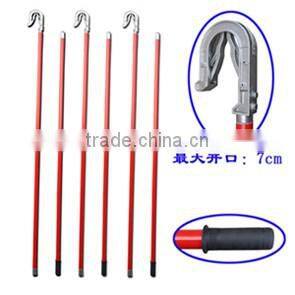 Fiberglass earth wire copper set/ Good ground rod with earth wire and clamp