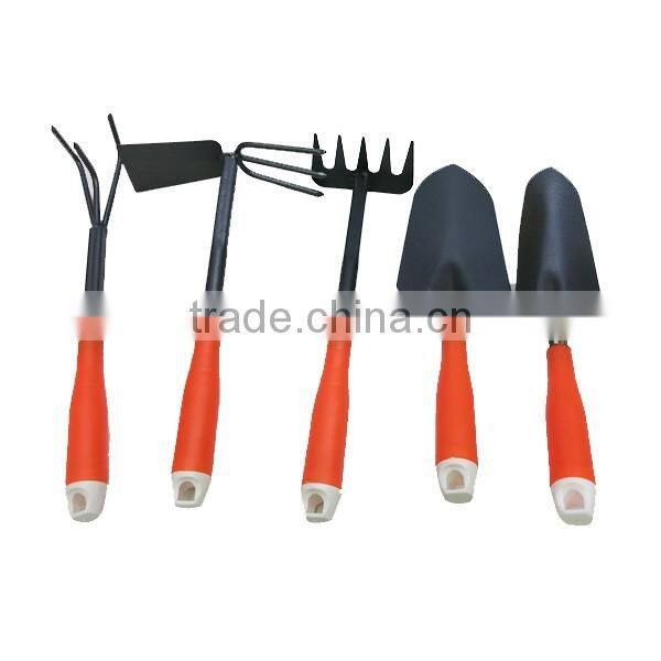 5PC Garden Tool Set , Garden Hoe, Rake, Snow Shovel