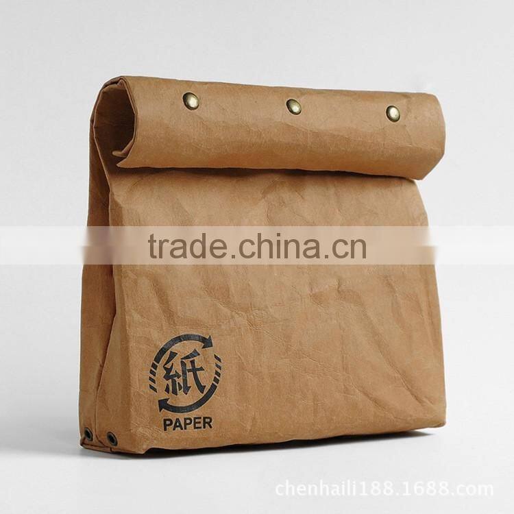 Promotional new design lunch bag Craft Paper Tyvek Ice Cooler Lunch Bags