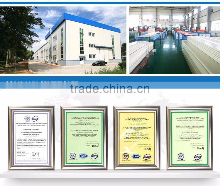 All kinds of High quality FRP pultrusion profile with Corrosion Resistant performance