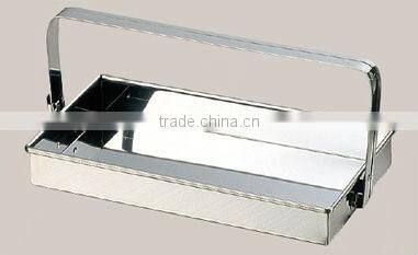 SUS430 Stainless Steel Okonomi Tool Tray