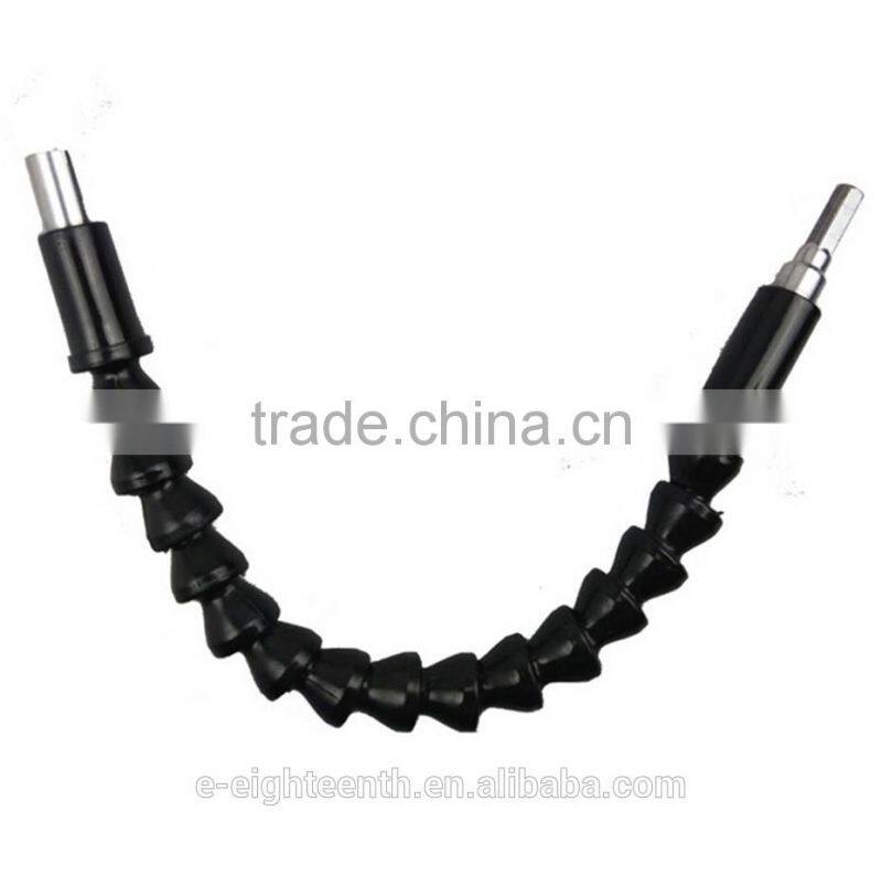 2017 Black Flexible Drill Shaft Connection for Electronic Drill, Screwdriver connect Tube Shaft Bits Extention Machines