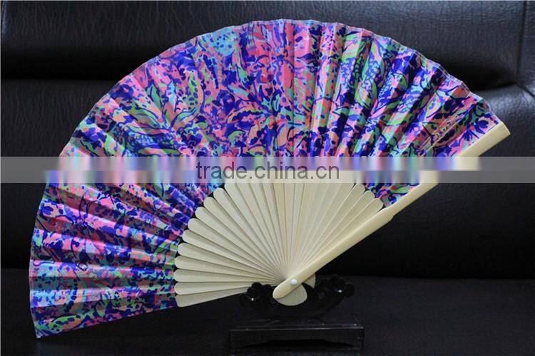 21cm High Quality Custom Design Folding Hand Fan