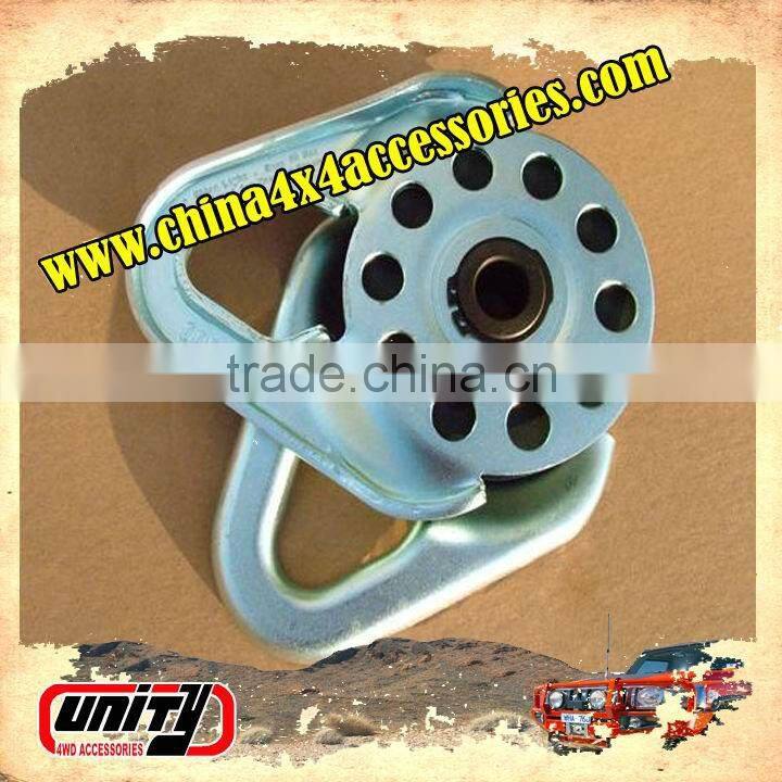 Unity professonal in OEM your design Popular ! swivel snatch block / pulley block famous 4x4 brand