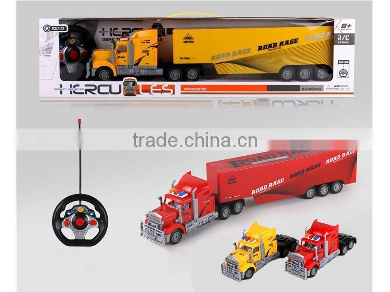 hot toys rc container truck for sale for promotion