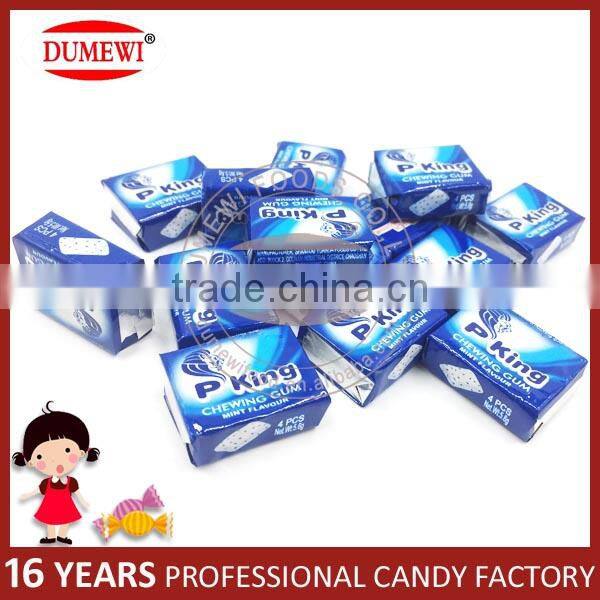 Vallian Flavor Pillow Shape 4pcs Mint Chewing Gum