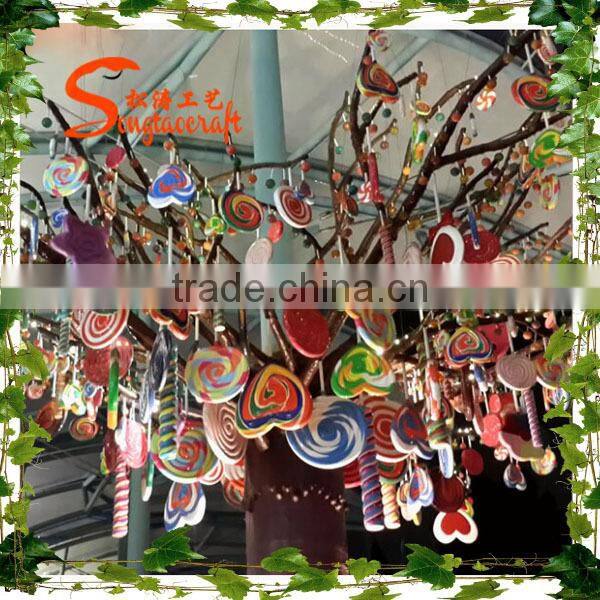 Hot sale artificial tree indoor artificial candy tree for the kids decor