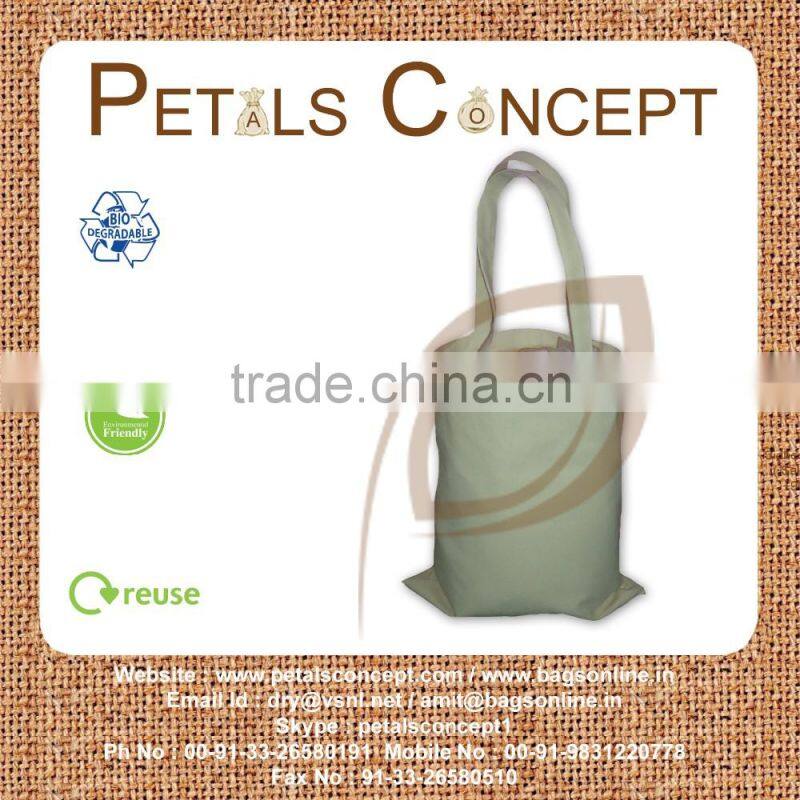 Natural cotton washable grocery bag