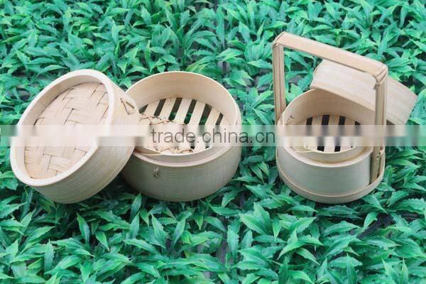 Hot selling mini bamboo steamer for kitchen use