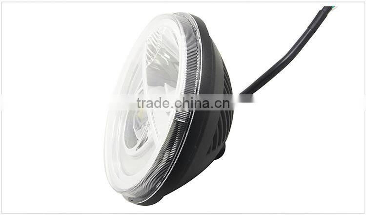 Lan d rover defender 7'' LED Head light for Jeep Jk, Rover,harley motor