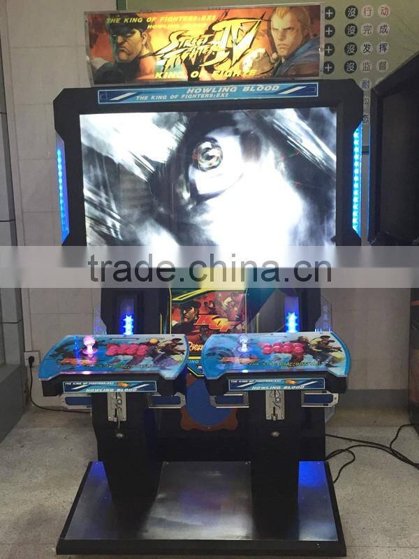 55 inch 3D monitor arcade coin operated indoor coin operated street fighter 4 video game street fighter arcade machine s