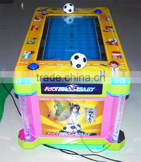 Kids arcade coin operated football tickets reward baby redemption game machine