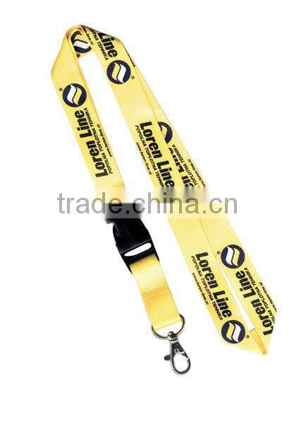 New flat polyester funny lanyard stylus