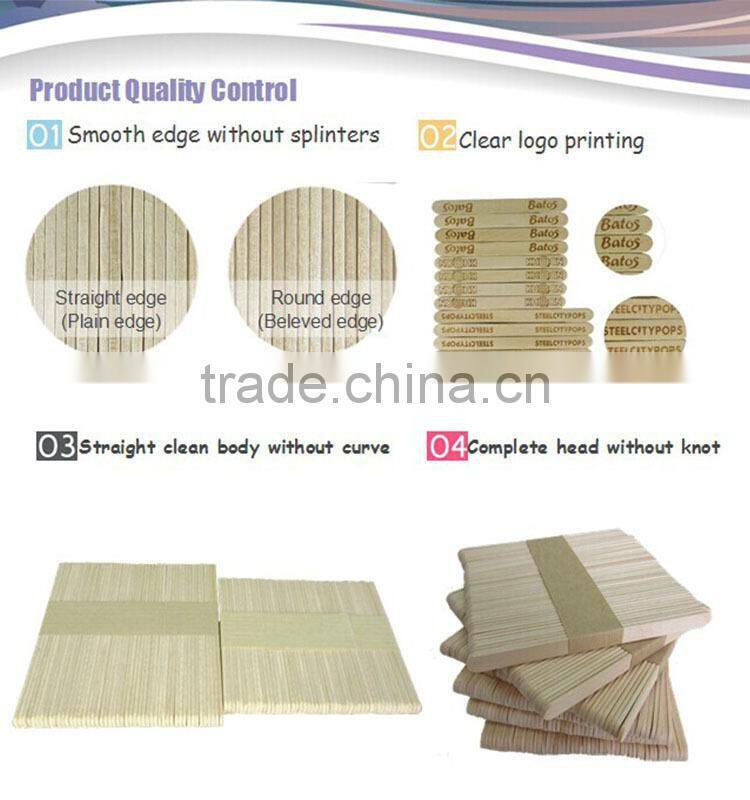 magnum and popsicle stick wood ice cream stick